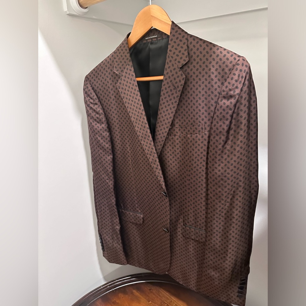 Gucci Silk Smoking Jacket / Blazer